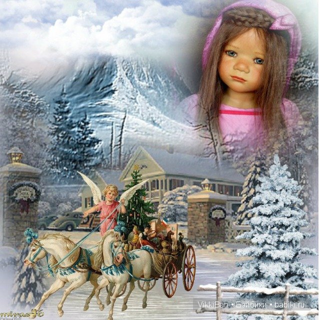 C праздником Рождества! Куклы Annette Himstedt (фото 2)