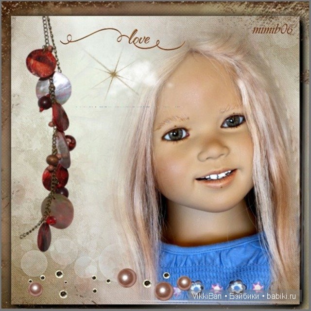 Фото-книга с куклами из моей коллекции от Аннетты Химштедт