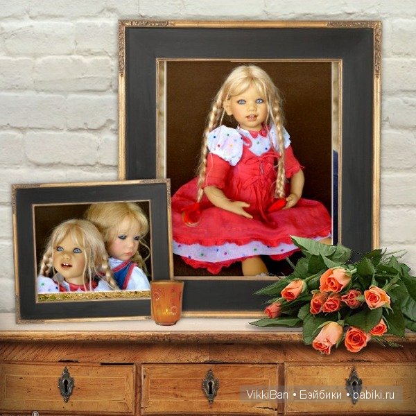 Фото-книга с куклами из моей коллекции от Аннетты Химштедт