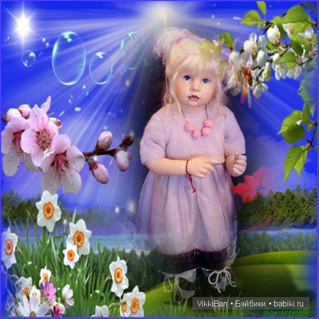 Поздравляем с Пасхою Господней! Поздравляем с воскресением Христа! С куклами от Хильдегард Гюнцель (фото 8)