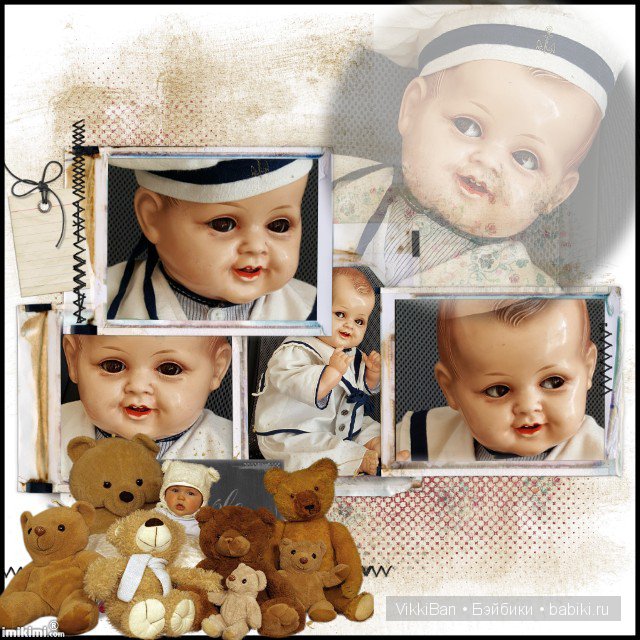 А вот и Я! Kämmer & Reinhardt антикварная кукла (фото 3)