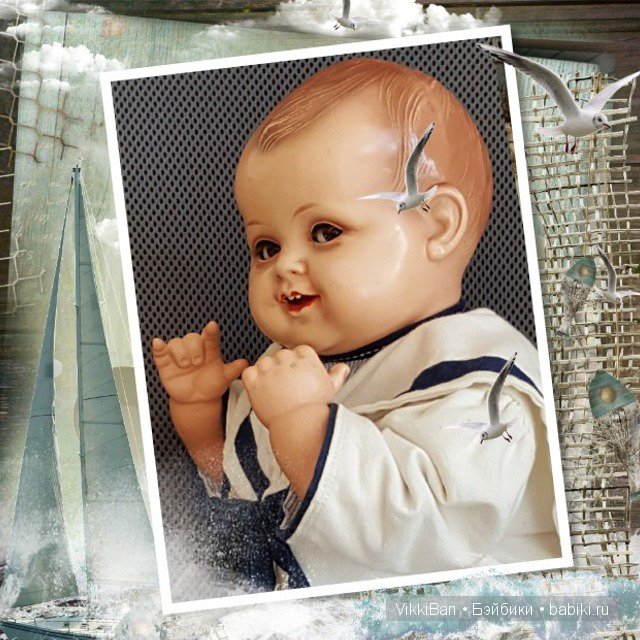 А вот и Я! Kämmer & Reinhardt антикварная кукла (фото 2)