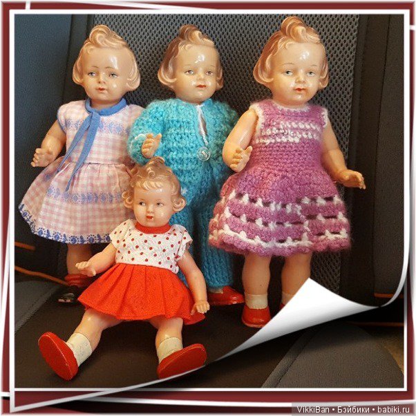 Целлулоидные куколки от фирмы Milon Gehler (MiGe), Германия