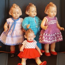 Целлулоидные куколки от фирмы Milon Gehler (MiGe), Германия