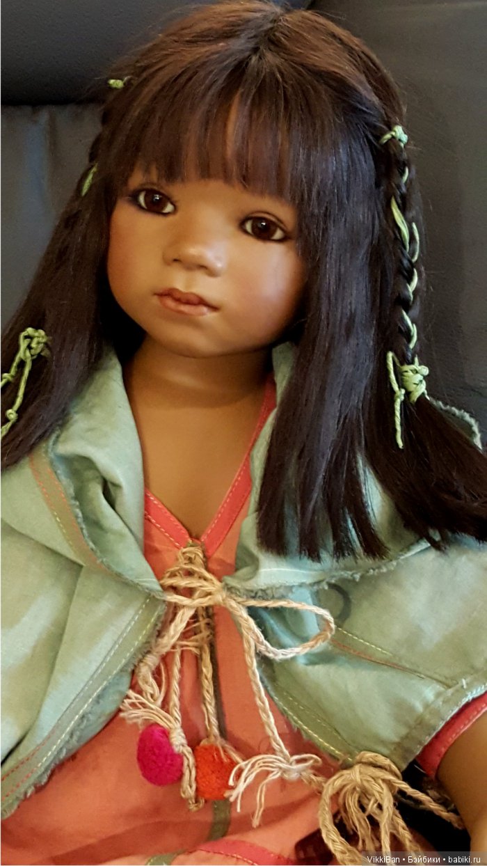 Жительница Эквадора "Pinchinhu", из коллекции "Дети Южной Америки" от Annette Himstedt 2005