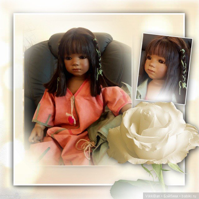 Жительница Эквадора "Pinchinhu", из коллекции "Дети Южной Америки" от Annette Himstedt 2005 (фото 9)