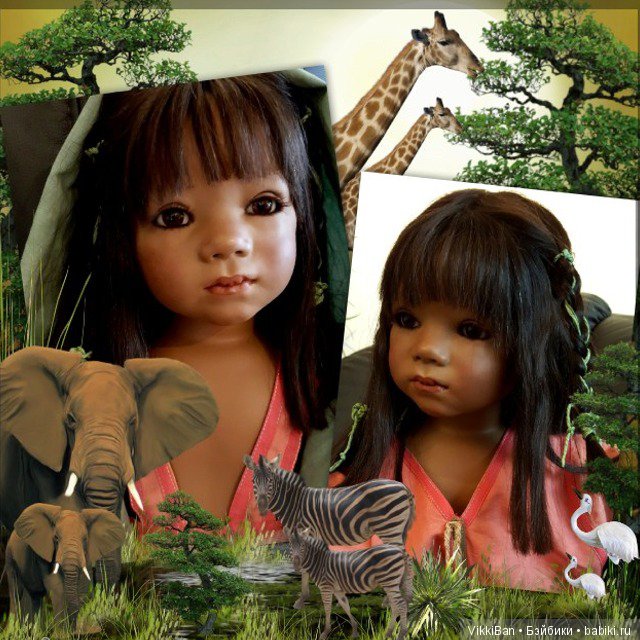 Жительница Эквадора "Pinchinhu", из коллекции "Дети Южной Америки" от Annette Himstedt 2005 (фото 3)