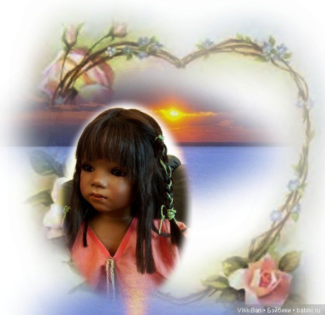 Жительница Эквадора "Pinchinhu", из коллекции "Дети Южной Америки" от Annette Himstedt 2005