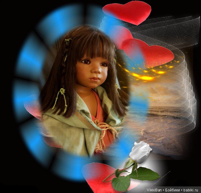 Жительница Эквадора "Pinchinhu", из коллекции "Дети Южной Америки" от Annette Himstedt 2005 (фото 10)