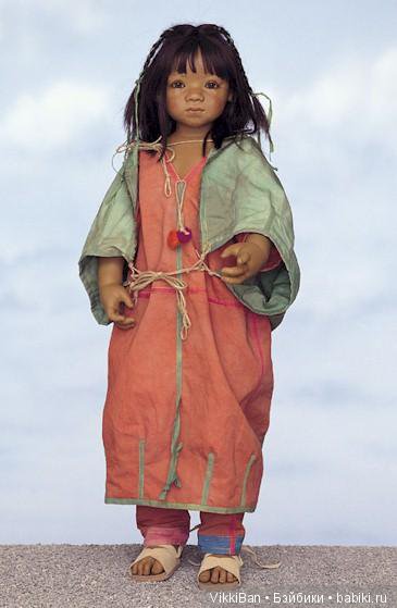 Жительница Эквадора "Pinchinhu", из коллекции "Дети Южной Америки" от Annette Himstedt 2005 (фото 2)