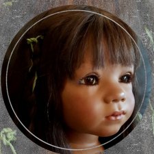 Жительница Эквадора "Pinchinhu", из коллекции "Дети Южной Америки" от Annette Himstedt 2005