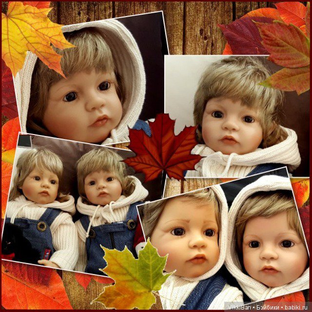 Коллекционная кукла Никлас NIKLAS от Bettine Klemm, ZAPF CREATION 2000 г