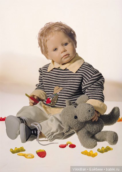 Коллекционная кукла Макс Max от Brigitte Paetsch фирмы Zapf Creation 2001