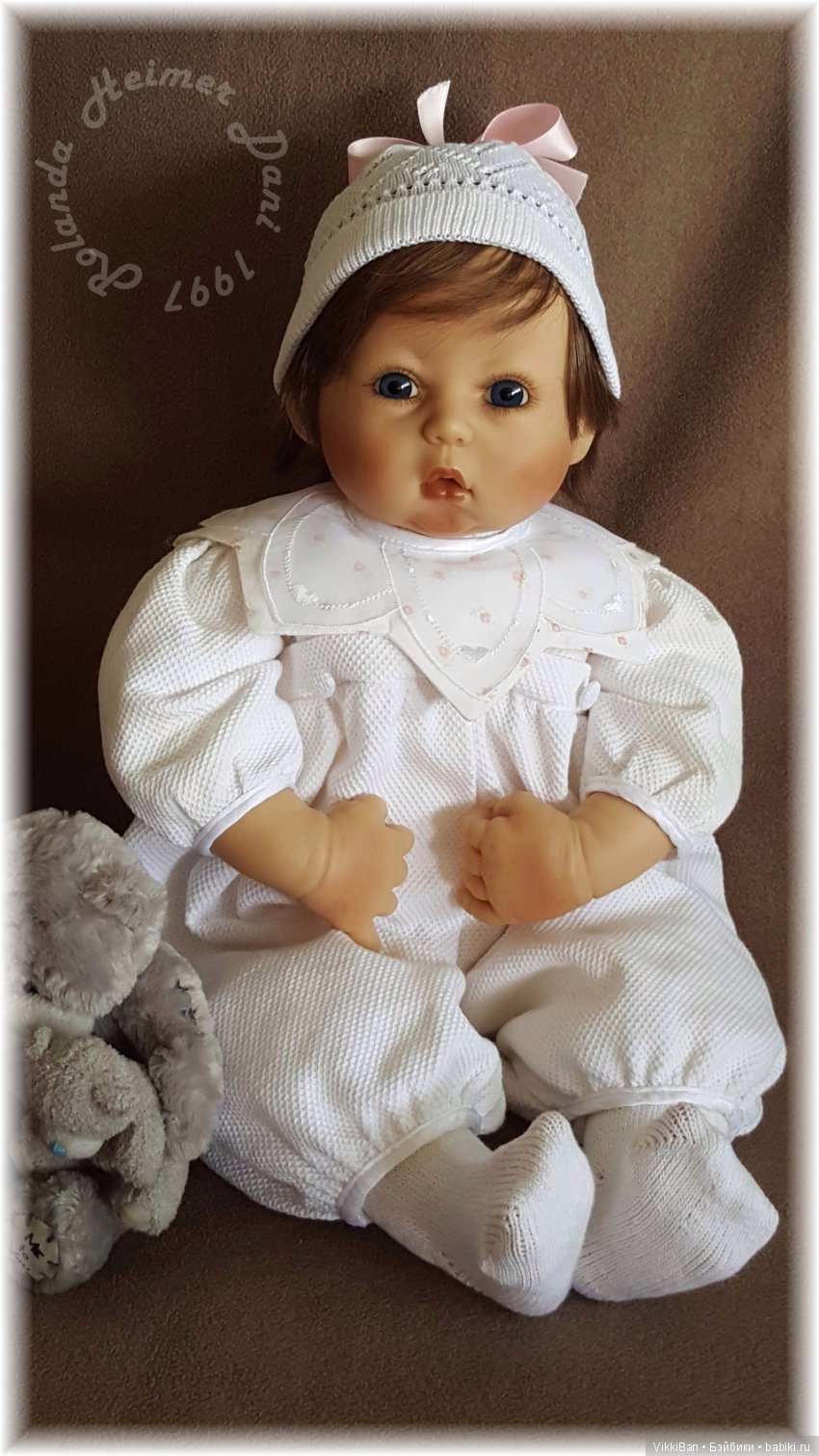 Коллекционная кукла "ДАНИ" от Роланды Хаймер и фирмы ЦАПФ (фото 3)