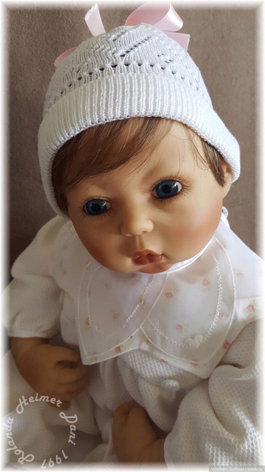 Коллекционная кукла "ДАНИ" от Роланды Хаймер и фирмы ЦАПФ (фото 8)