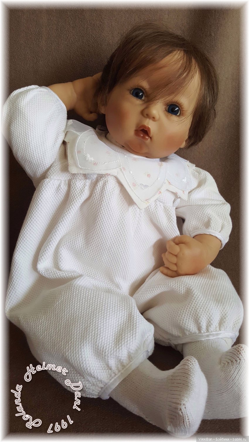 Коллекционная кукла "ДАНИ" от Роланды Хаймер и фирмы ЦАПФ (фото 10)