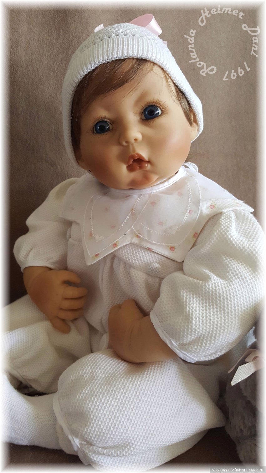 Коллекционная кукла "ДАНИ" от Роланды Хаймер и фирмы ЦАПФ (фото 5)