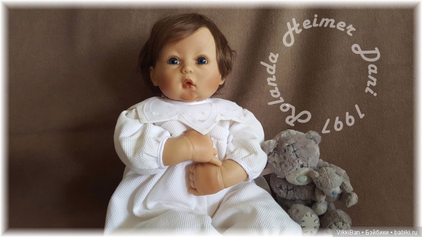 Коллекционная кукла "ДАНИ" от Роланды Хаймер и фирмы ЦАПФ