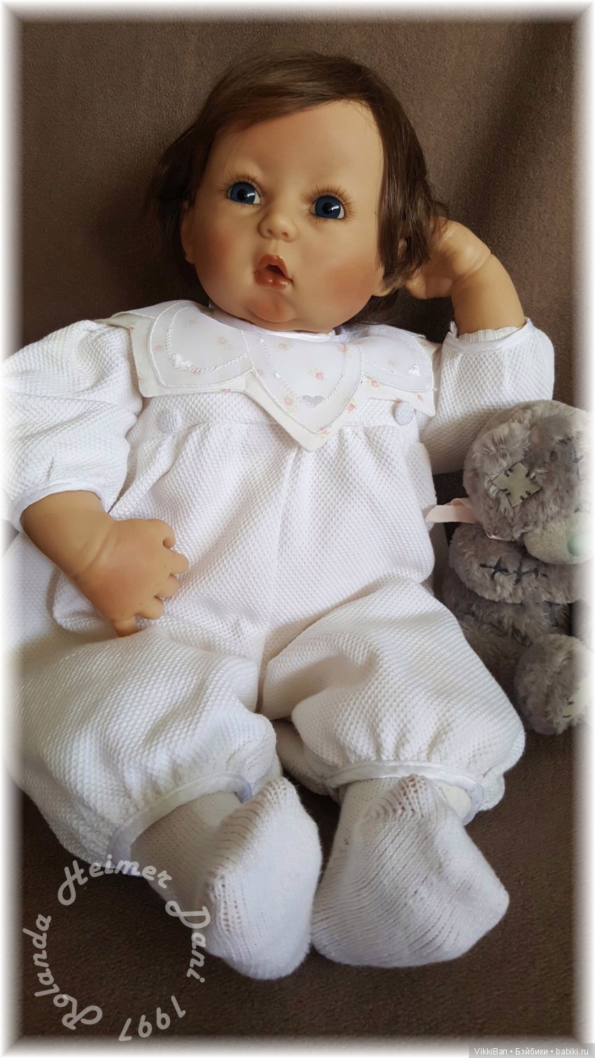 Коллекционная кукла "ДАНИ" от Роланды Хаймер и фирмы ЦАПФ (фото 7)