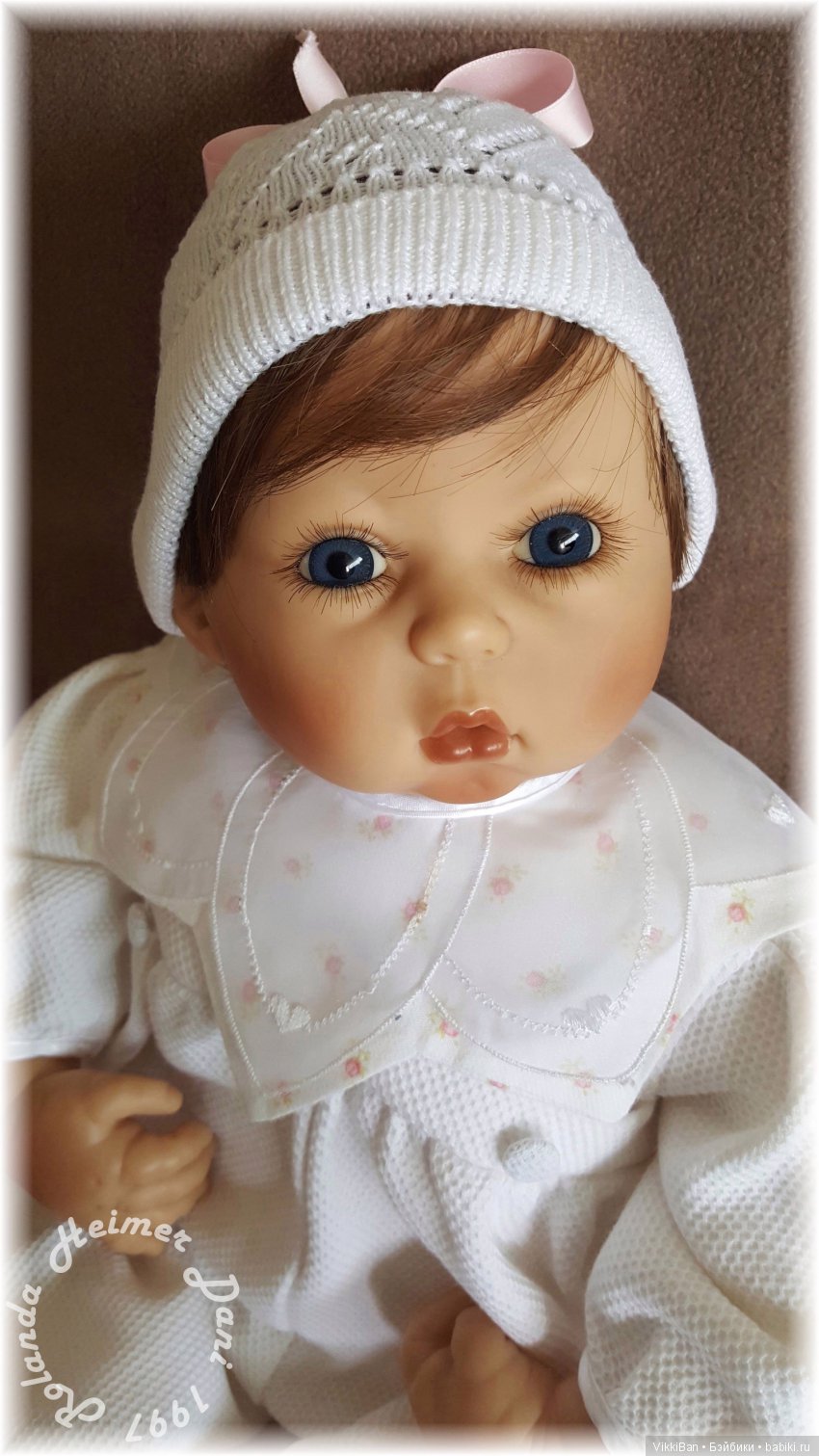 Коллекционная кукла "ДАНИ" от Роланды Хаймер и фирмы ЦАПФ (фото 4)