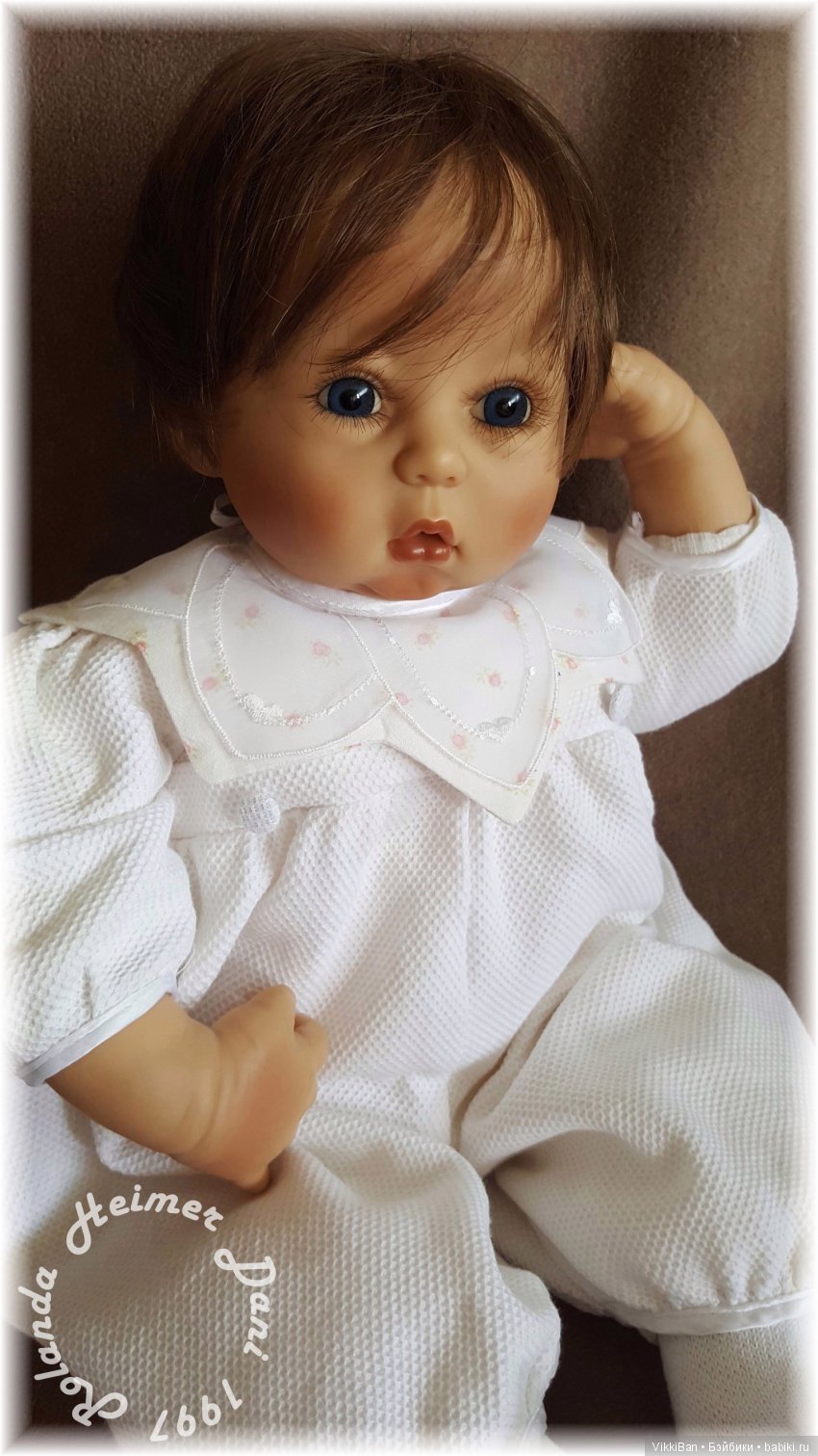 Коллекционная кукла "ДАНИ" от Роланды Хаймер и фирмы ЦАПФ