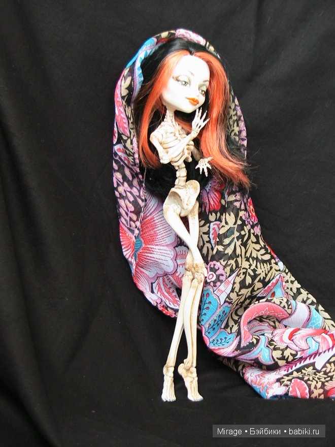 Поиграем в монстриков, или мой первый опыт росписи куклы Monster High