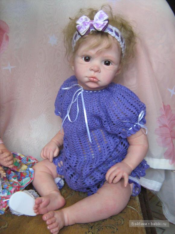 Малышка Котяня. Реалистичная кукла реборн