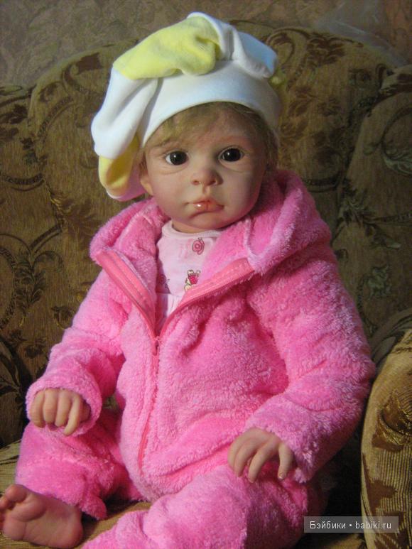 Малышка Котяня. Реалистичная кукла реборн