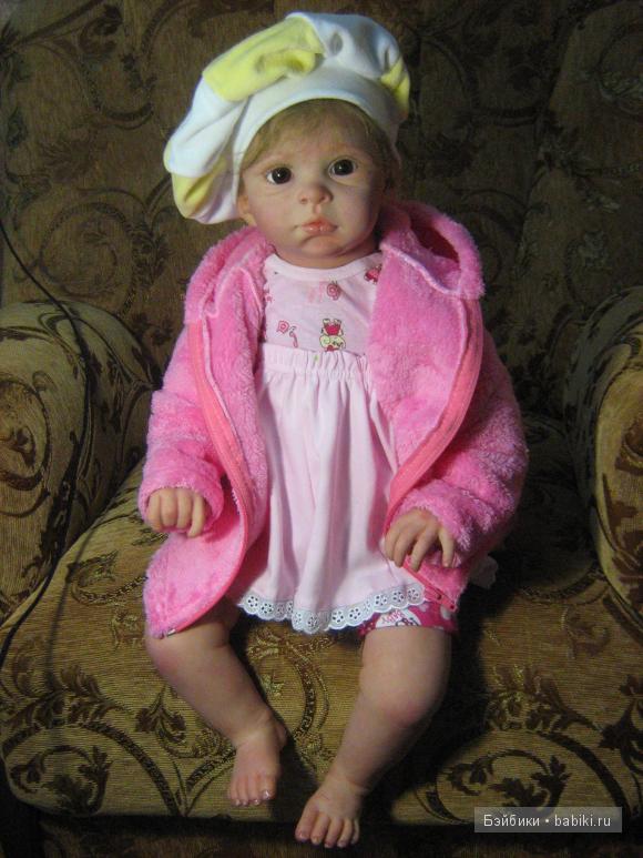 Малышка Котяня. Реалистичная кукла реборн