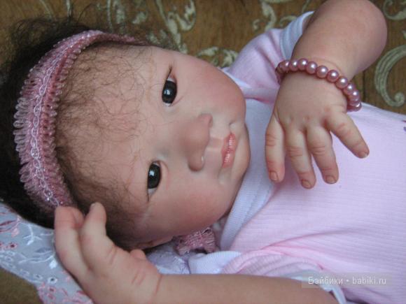 Принцесса Жасмин. Кукла реборн