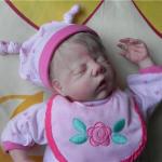 Дюймовочка Анютка. Кукла реборн от Светланы Преображенской