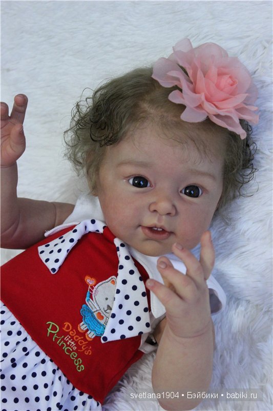 Моя Сьюзанна. Кукла реборн Светланы Преображенской, молд Сьюзанна от Адри Стоете (фото 3)