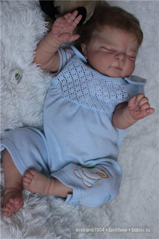 Хомяк Васенька. Куклы реборн Светланы Преображенской