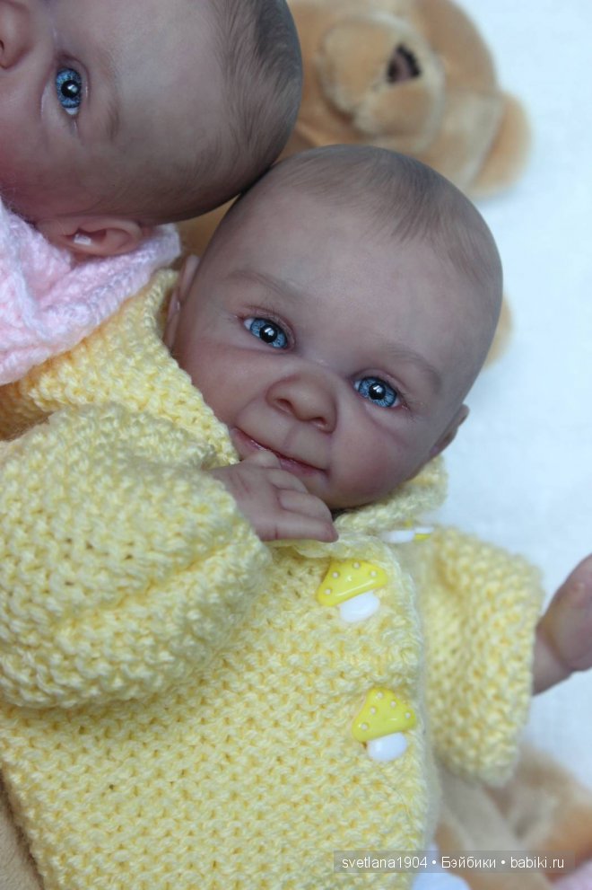 Эмиль и Эмилия. Куклы реборн Светланы Преображенской