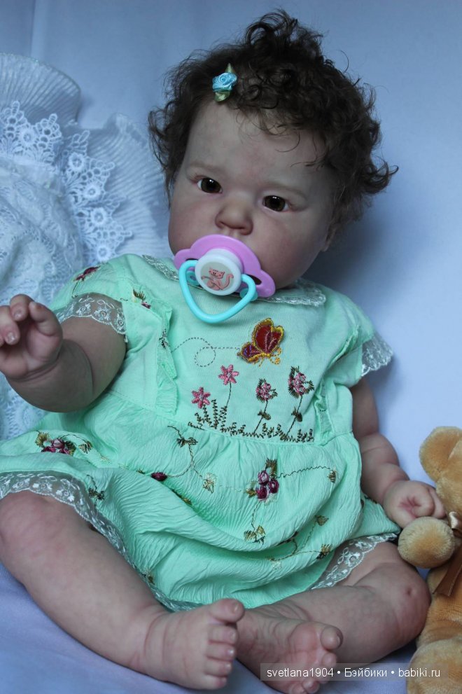 Кристаллик Кристюшка. Куклы реборн Светланы Преображенской (фото 6)