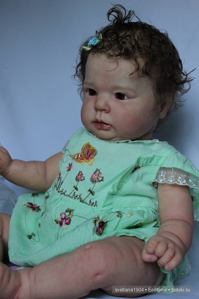 Кристаллик Кристюшка. Куклы реборн Светланы Преображенской (фото 5)