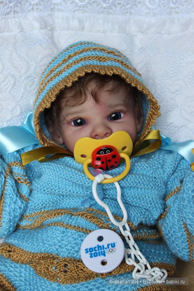 Маленький топик про маленького Патрика. Куклы реборн Светланы Преображенской