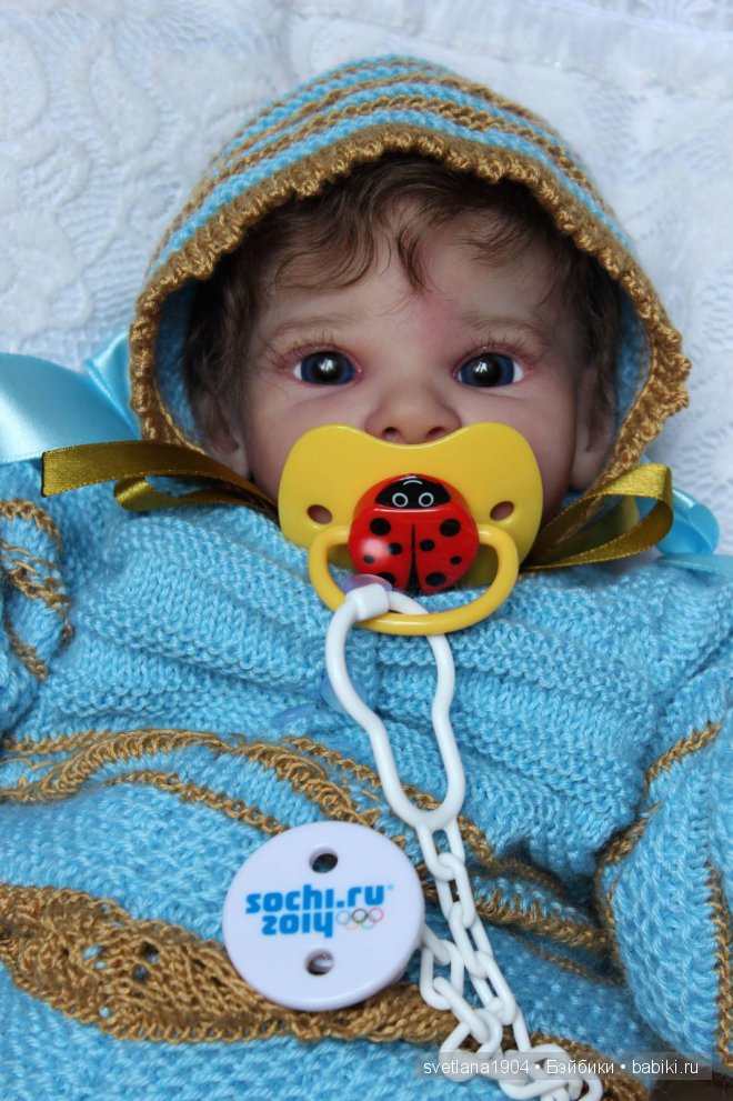 Маленький топик про маленького Патрика. Куклы реборн Светланы Преображенской (фото 6)