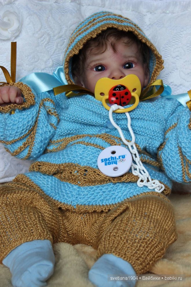 Маленький топик про маленького Патрика. Куклы реборн Светланы Преображенской (фото 5)