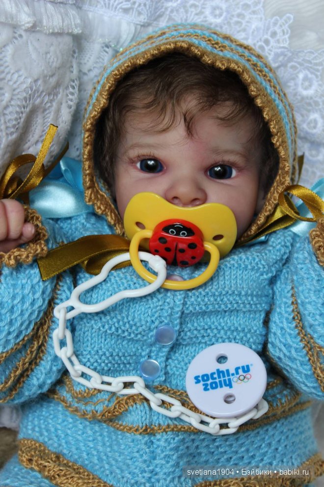 Маленький топик про маленького Патрика. Куклы реборн Светланы Преображенской (фото 8)