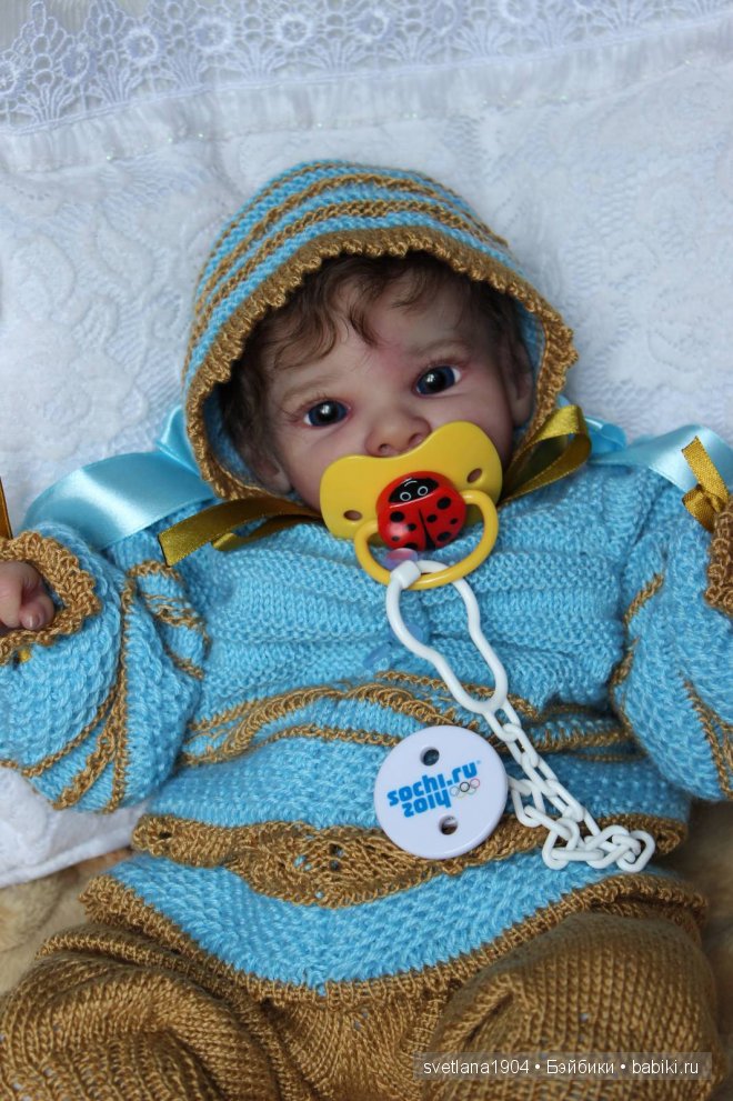 Маленький топик про маленького Патрика. Куклы реборн Светланы Преображенской (фото 4)