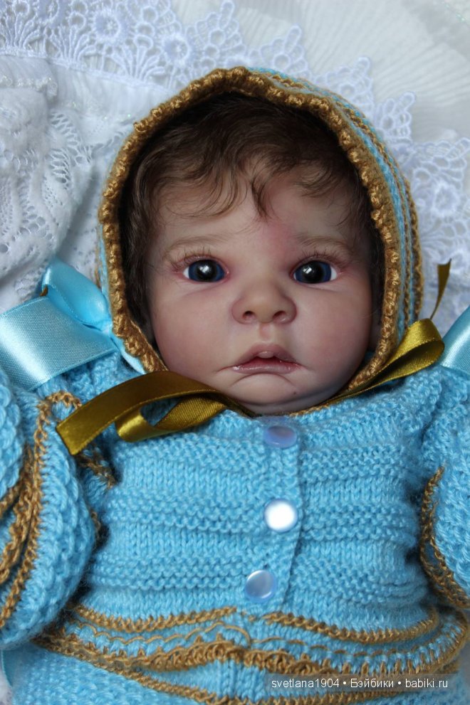 Маленький топик про маленького Патрика. Куклы реборн Светланы Преображенской (фото 9)