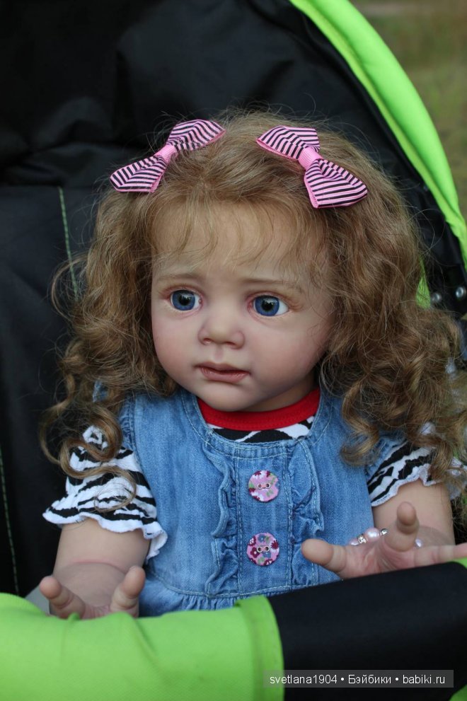 Герда .Кукла реборн Светланы Преображенской