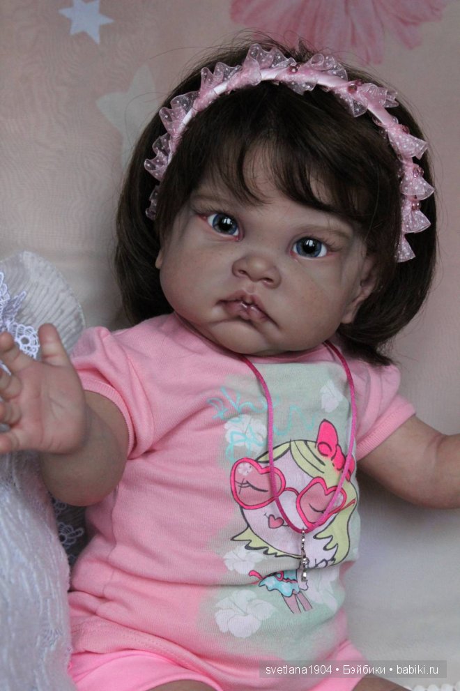 Пуговка Яночка. Куклы реборн Светланы Преображенской (фото 2)