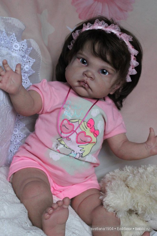 Пуговка Яночка. Куклы реборн Светланы Преображенской (фото 5)
