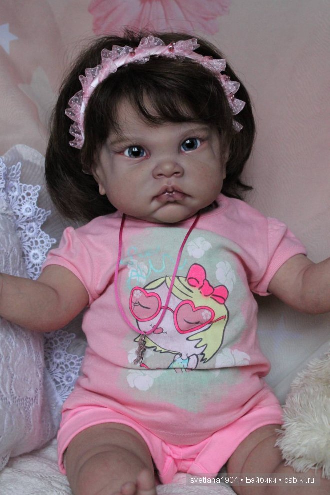 Пуговка Яночка. Куклы реборн Светланы Преображенской (фото 7)