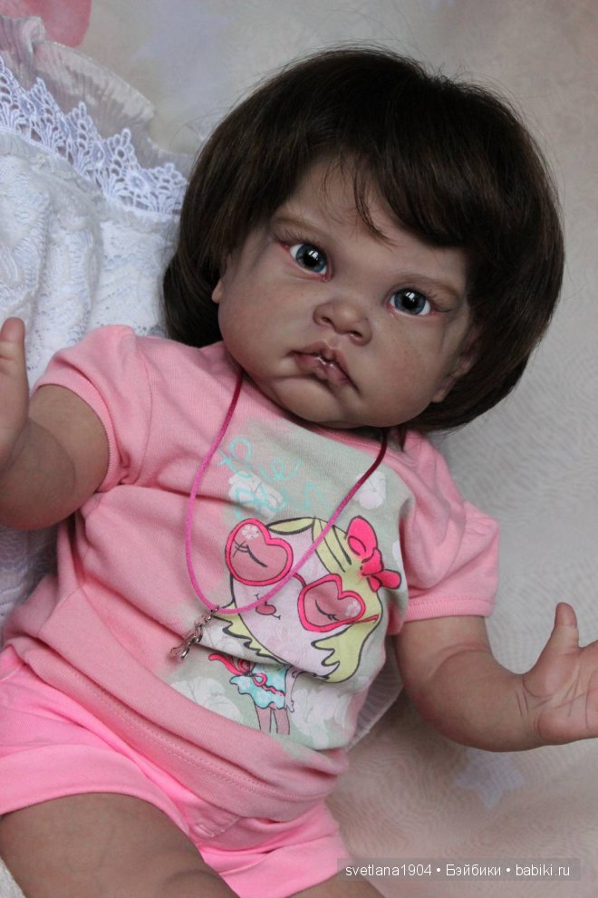 Пуговка Яночка. Куклы реборн Светланы Преображенской (фото 3)