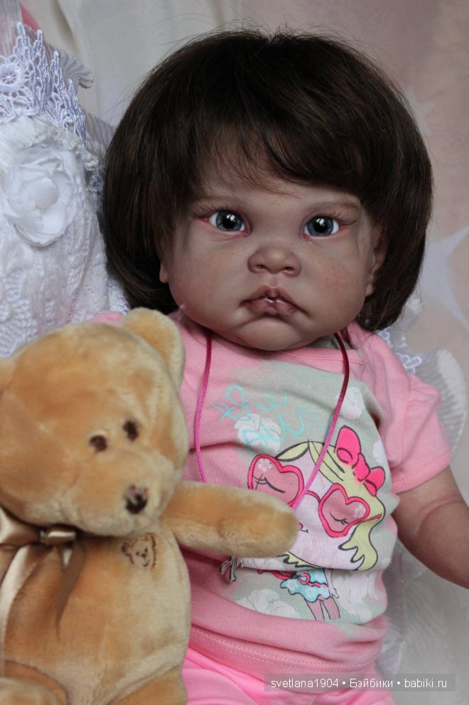 Пуговка Яночка. Куклы реборн Светланы Преображенской (фото 4)