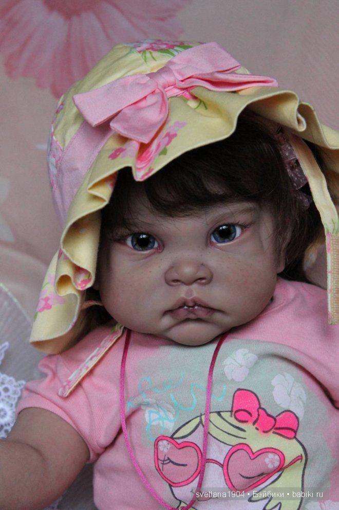 Пуговка Яночка. Куклы реборн Светланы Преображенской
