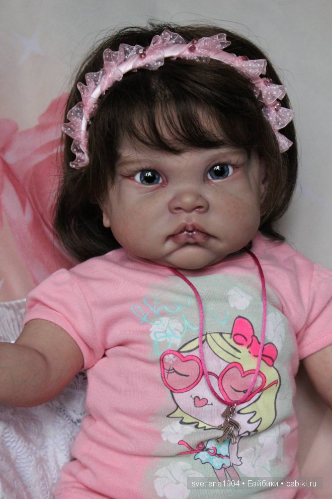 Пуговка Яночка. Куклы реборн Светланы Преображенской (фото 8)